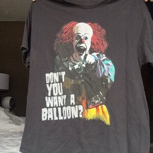 Vtg Stephen King IT The Clown T-Shirt XL